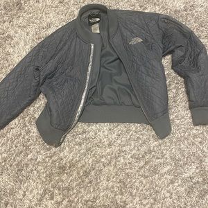 GREY STYLISH WOMEN NORTHFACE